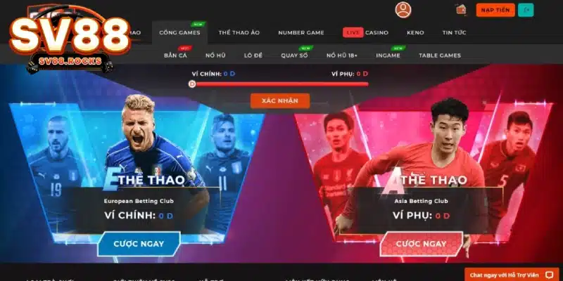 Hướng dẫn SV88 tham gia cá cược đổi thưởng tại nhà cái